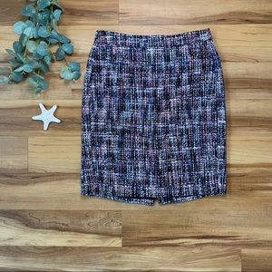 LOFT Women’s Tweed Pencil Skirt, Size 6